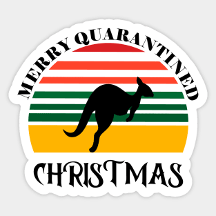 Australian Christmas Quarantine Sticker